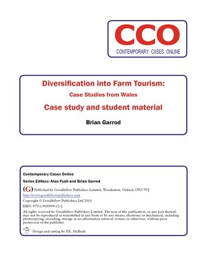 cover image of Diversification into Farm Tourism